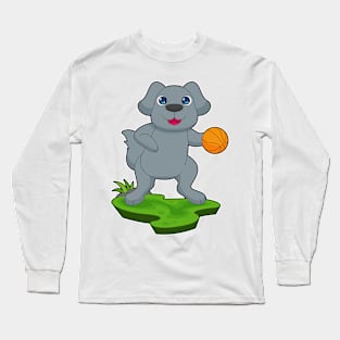 Dog Basketball player Basketball Sports Long Sleeve T-Shirt